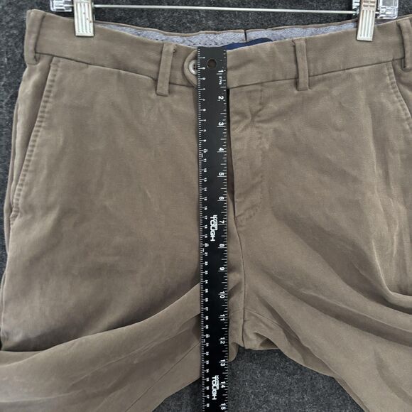 Ballin 6 East Pants Men's 33 Warm Pewter Traditional Fit Trousers Stretch - Picture 8 of 14